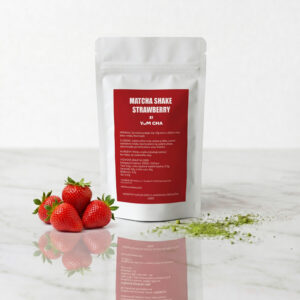 Organic Matcha Shake Strawberry 1kg